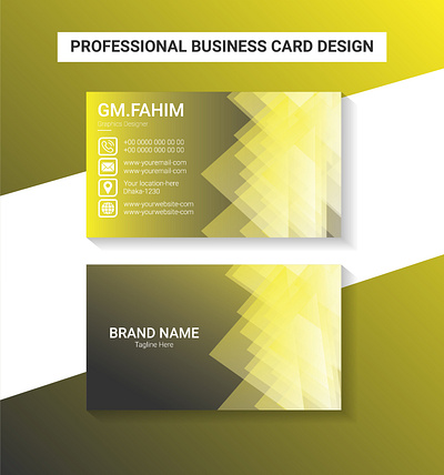 Crative Business Card Design brochure business card card cover page flyer id card illustrator logo photoshop