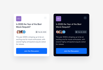 Card Widget community design system ui ux widget