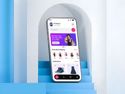 E-Commerce Mobile App app app design digital commerce ecommerce ecommerce design fashion ios app item list mobile mobile app mobile app design mobile ui online shop online store retail app shop shopify shopping cart store ui