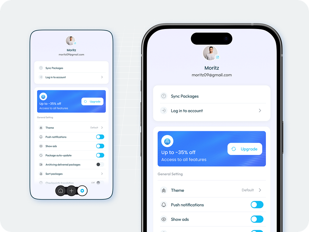 Profile - UX/UI Design by IbraHim on Dribbble