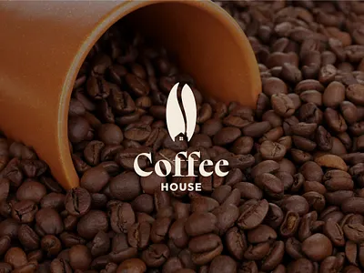 Coffee House cafe brand identity design branding cafe logo cafeteria coffee coffee house coffee shop food and beverages graphic design logo logo design minimalist modern tea timeless