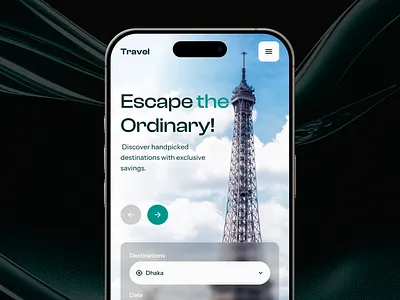 Travel App Design | Mobile App app design booking mobile app ticket tours travel trip ui ui design ux ux design