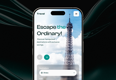 Travel App Design | Mobile App app design booking mobile app ticket tours travel trip ui ui design ux ux design