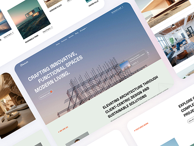 Nubuilt Architecture Agency Website Template agency architect landing page architecture branding design framer interior designer landing page logo minimal modern real estate renovation typography ui ux web webdesign webflow websitedevelopment