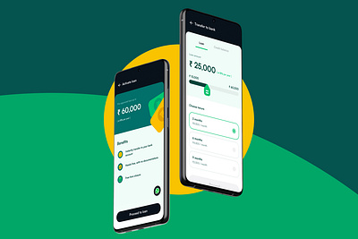 Activate Loan UI for Finsara app design bank banking branding clean ui fintech loan logo minimal mobile mobile app payment ui