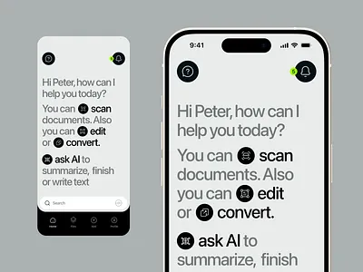 AI Scanner Mobile App ai ai mobile app ai scanner app app design design docs scanner interface ios mobile mobile app mobile scanner product design scanner scanner app