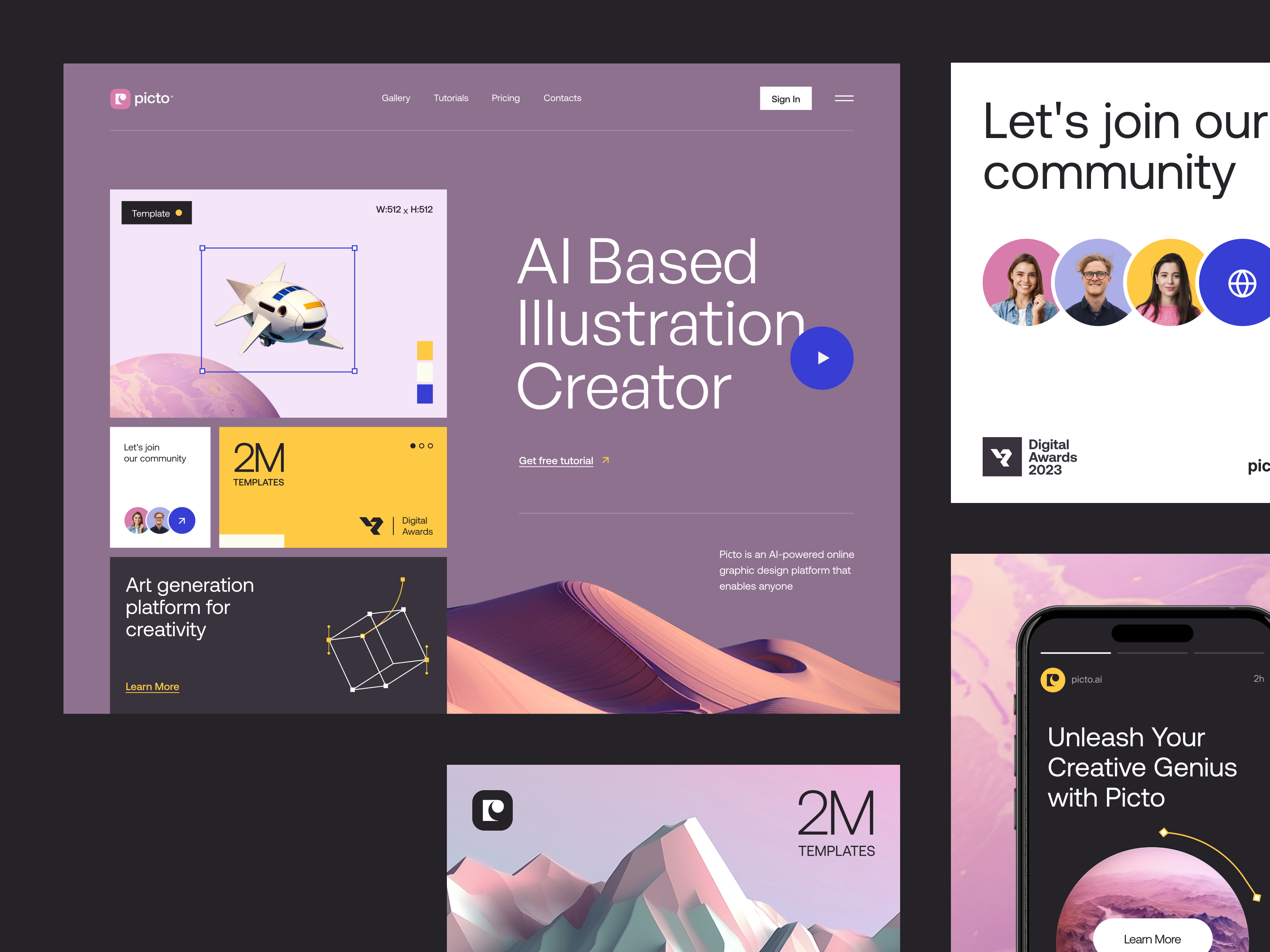 Example of Website Design (10 Pages)