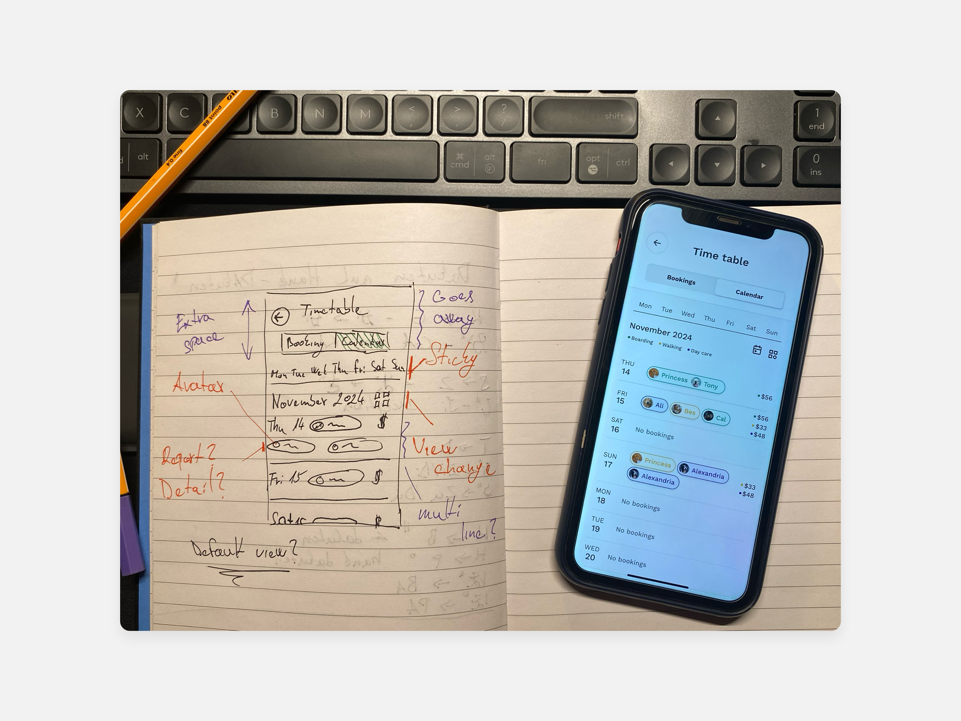 Example of Mobile App Design