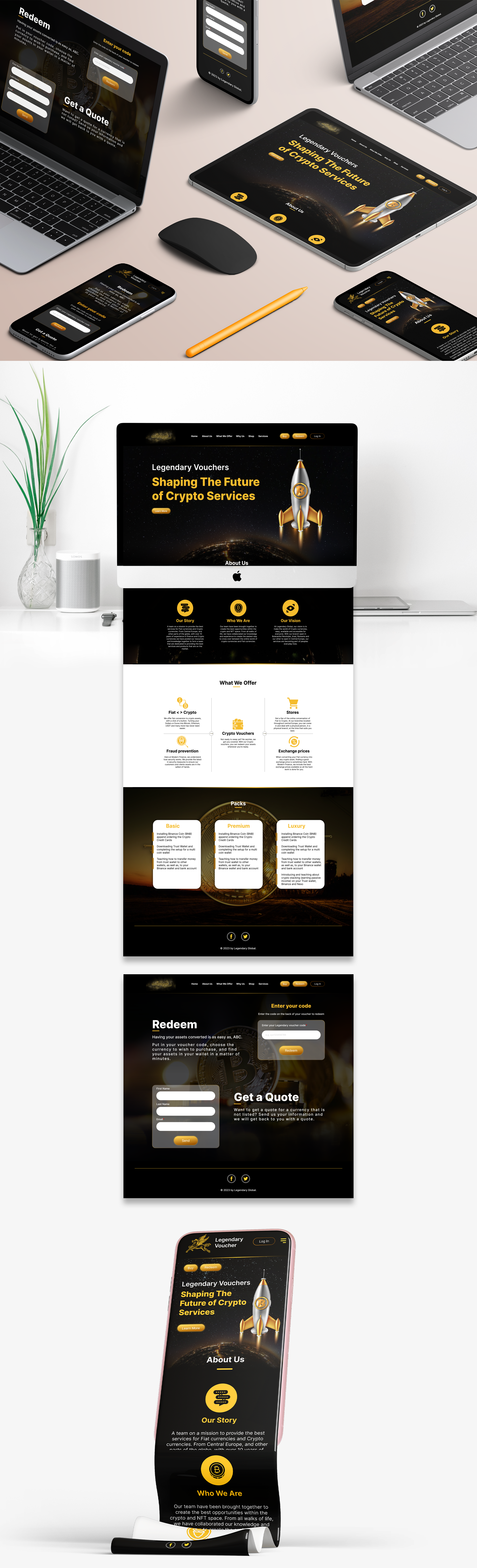 Crypto Web Design apps bit coint crypto design figma graphic design landing page product design ui website wesite design