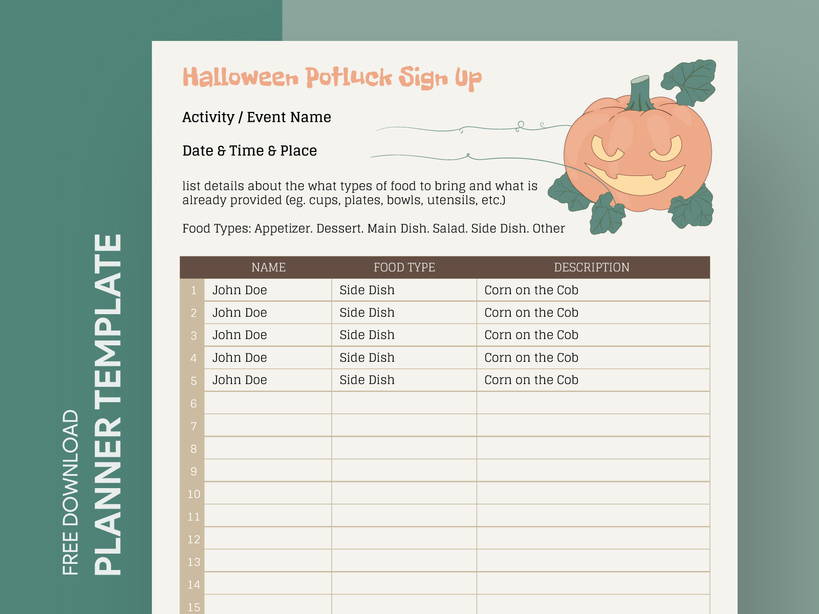 halloween-potluck-list-free-google-docs-template-by-gdoc-on-dribbble for Free Printable Halloween Potluck Sign Up Sheet Halloween Potluck List Free Google Docs Template by Gdoc on Dribbble for Free Printable Halloween Potluck Sign Up Sheet