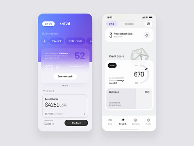 Vital Score Rewards UI by Milkinside ui