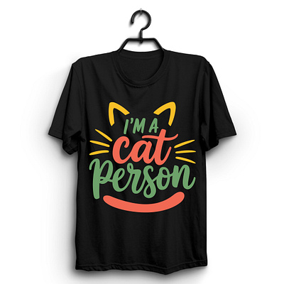 🐱 I'm a Cat Person Fun & Playful Typography T-Shirt Design 💚🐾 catillustration catlife catlover catperson creativedesign customtshirt etsyseller felinelove graphic design graphictees handlettering petapparel petlover printondemand streetwear t shirt t shirt design t shirt designer tshirtdesign typographydesign