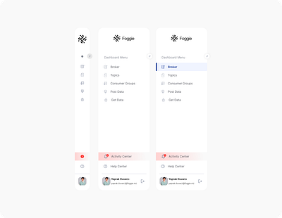 Sidebar navigation buttons clean ui dahsboard datavisualization design system hamburgermenu interface light mode menu nav navigation navmenu saas sidebar