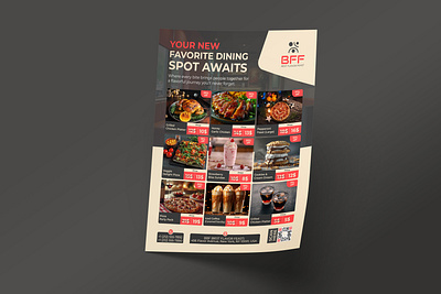 Restaurant Flyer Design branding diningexperience flyerdesign foodadvertising foodflyer foodlovers foodpromotion foodspecials gourmetflyer graphic design leaflet logo menudesign poster restaurantbranding restaurantdeals restaurantdesign restaurantflyer restaurantmarketing restaurantpromo