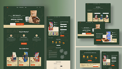 Beans Coffee – Your Daily Moment of Enjoyment ☕ appdesign coffee coffeesubscription css developper figma html persona product design prototyping subscription ui ui design uiux design usability test ux ux design webdesign website wireframe