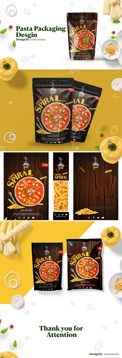 Pasta Packaging Design graphic design portfolio packaging packaging design pasta pasta packaging design ui