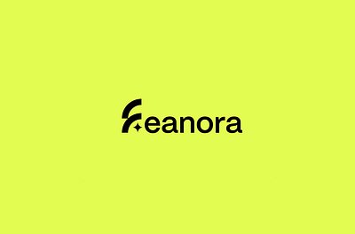 Feanora app branding design graphic design logo logomark