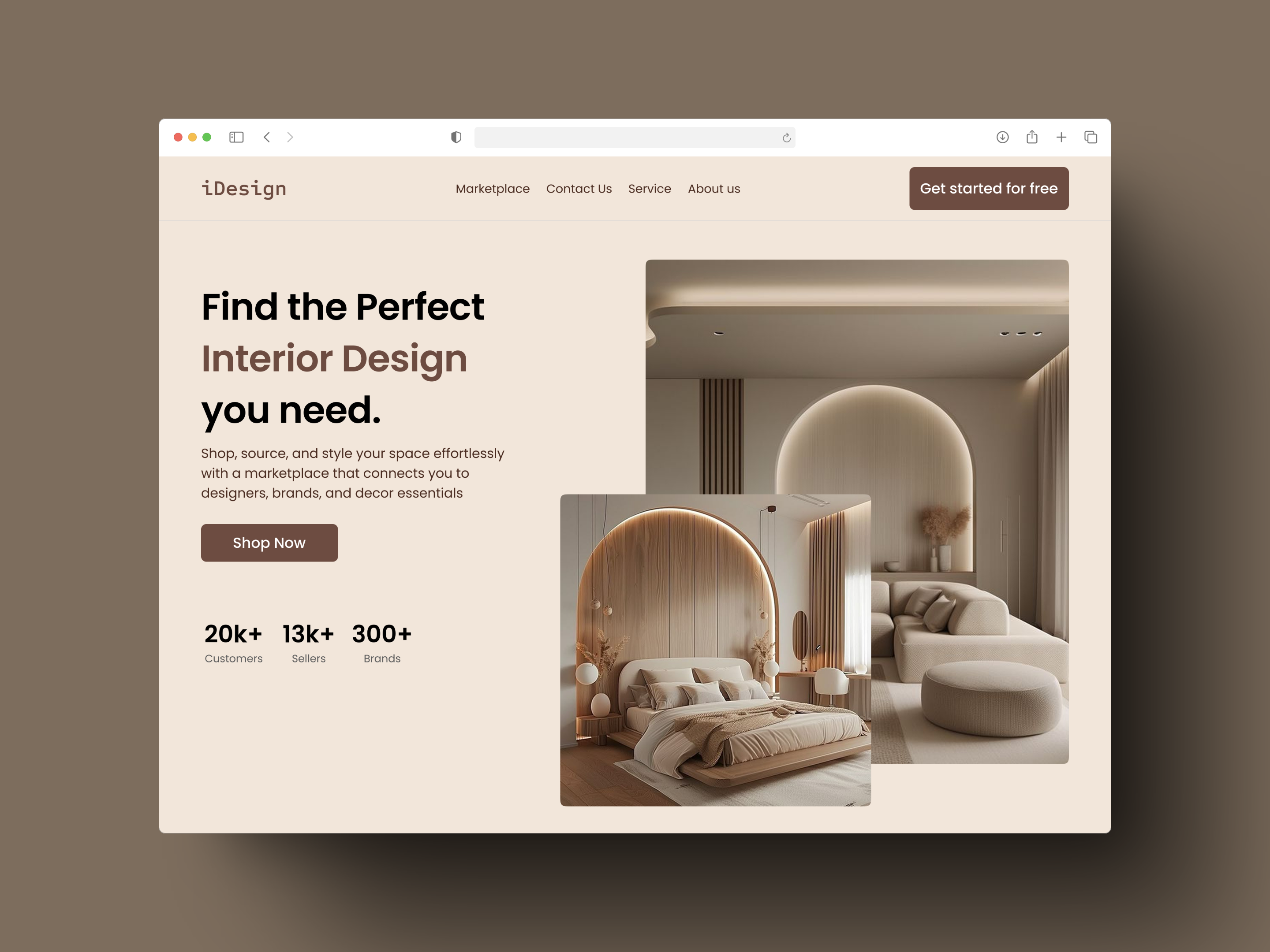 Example of Website Design (Web2)