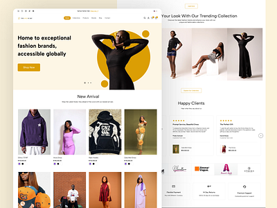 TheGoldScarf Website (E-commerce Website Design) design ecommerce website figma product design ui uiux ux website design