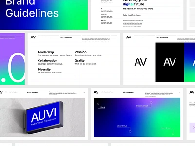 AUVI — Brand Guidelines auvi brand identity brand brand guidelines brand guidelines template brand identity brand style guide branding branding guidelines digital brand guidelines graphic design guidebook guidelines modern branding guidelines modern graphic design visual brand guide visual brand identity visual identity