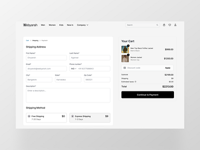 Checkout Page | Shipping UI checkout checkout design checkout designs checkout form checkout page checkout screen checkout ui checkoutpage e commerce checkout e commerce designer e commerce website ecommerce checkout ecommerce design ecommerce ui shipping shipping checkout shopify website shopify website design webflow e commerce webflow ecommerce