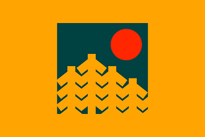 PNW // Sunset brand design branding graphic design logo design northwest oregon pacific sunrise sunset washington