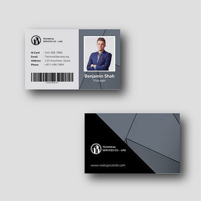 ID Card branding graphic design