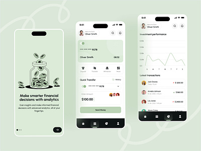 Fintech mobile app design finance app fintech fintech app design fintechui mobile app money app money transfer app ui ui design ux ux design wallet wallet app