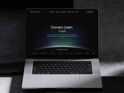 Horizon Search Web Design 2024 FW branding ui ux web design