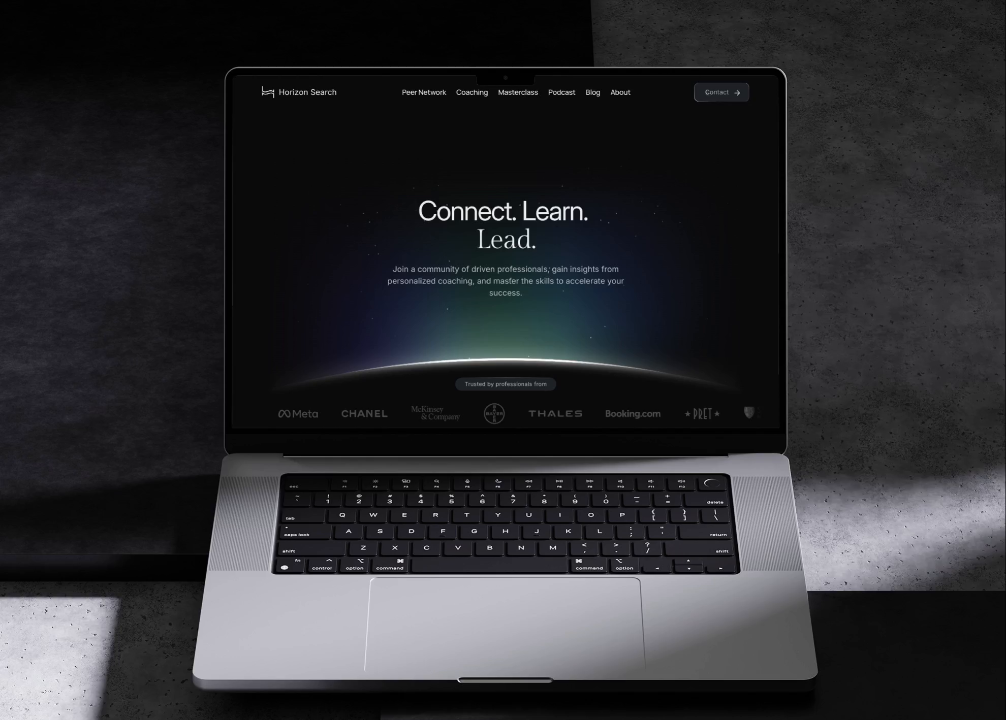 Example of Landing Page Design & Development
