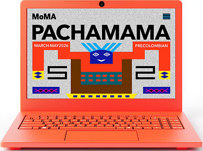 Pachamama Pre-Columbian Art Exhibit at MoMA design graphic design illustration museum ui user experience ux web design