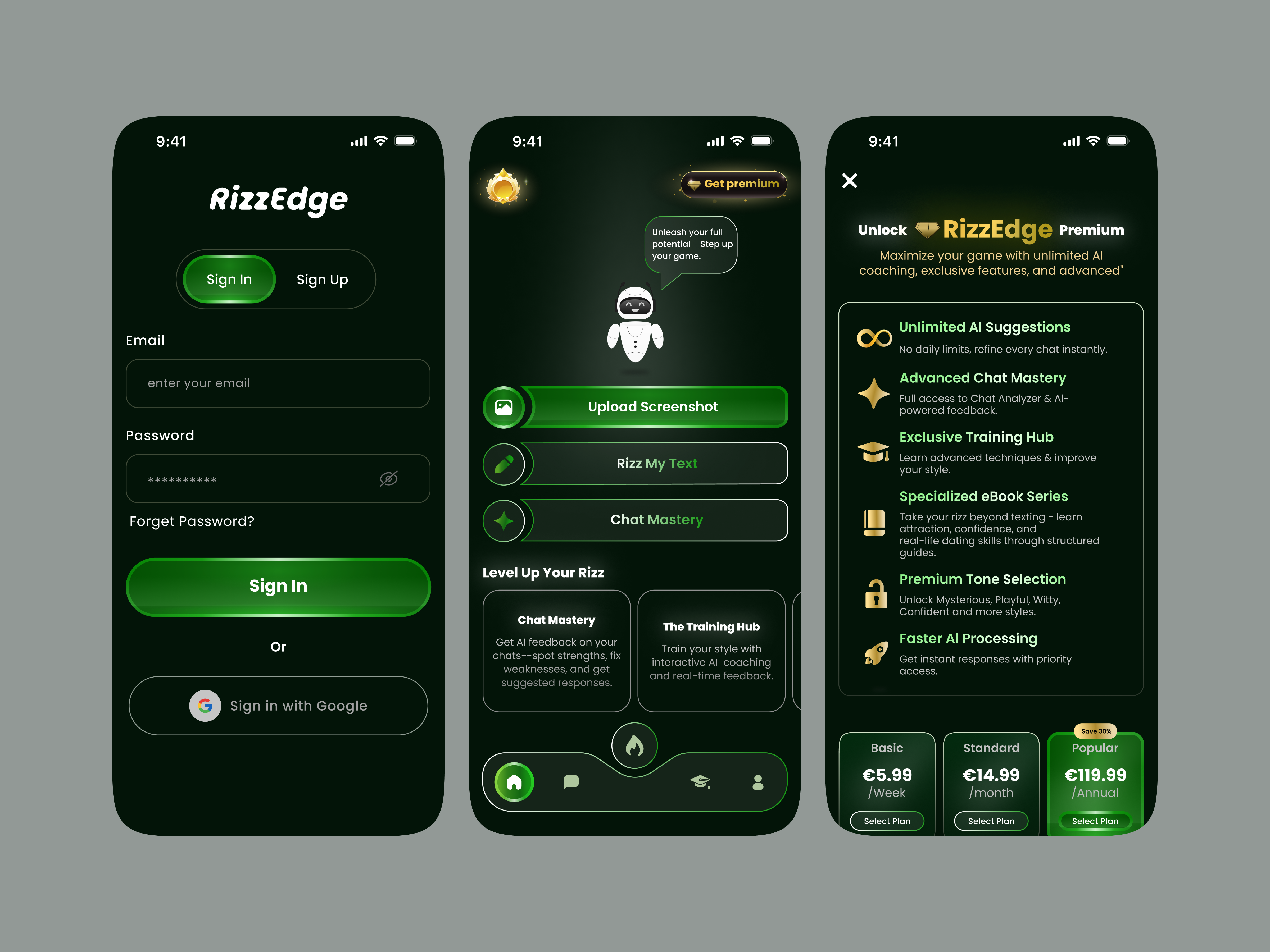 Example of Mobile App UI/UX Design (10 Screen)