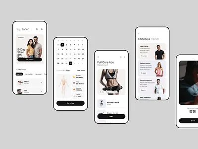 Fit me app android app app design application design fitness fitness app fitness application health health app health application ios ios app ios application mobile sport sport app ui ux