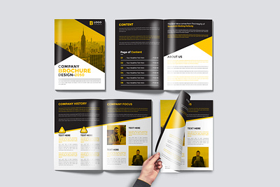 Company Profile/Brochure/Catalogue Design a4 advertising annual annual report booklet branding brochure business business identity company company profile corporate identity leaflet magazine marketing page print proposal report