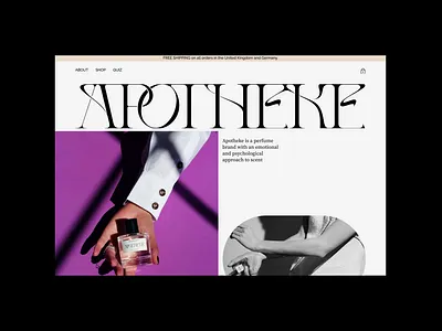 Apotheke e-commerce animation e commerce graphic design motion graphics motion interface ui