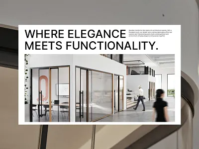 animation corporate site main page muraflex animation branding graphic design motion graphics ui