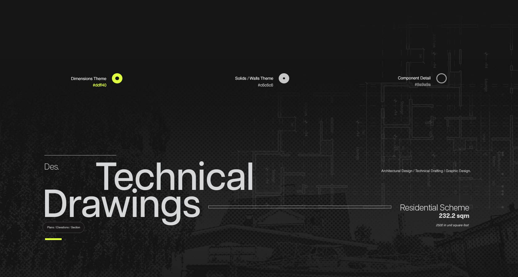 Example of Architectural Design & Tech. Drafting