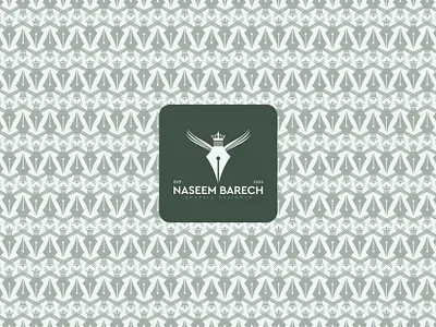 Pattern Design For Naseem Barech Branding branding designerportfolio designpakistan minimalistlogo muhammadnaseem pakistandesigners pakistanigraphicdesigner quetta balochistan