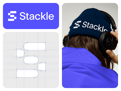 Stackle Branding branding cloud cloudsync collect content contentmanagement favorite letter list listing logo logo grid mix organize s saas stack tech