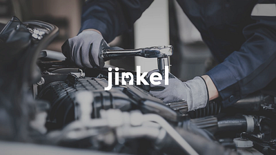 Jinkel - Cars Workshop 3d animation branding graphic design logo motion graphics