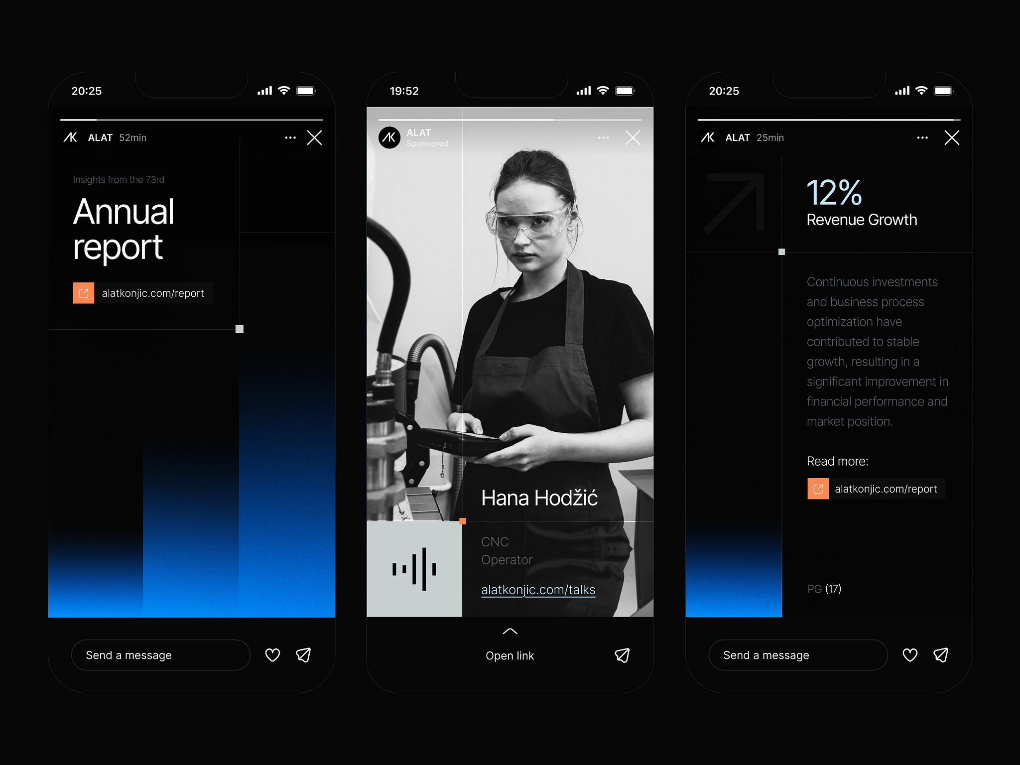 ALAT / Social media / Visual rebranding by Bulend Šačiragić on Dribbble