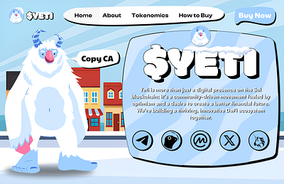 Memecoin Website Landing Page figma memecoin memecoin website website website ui