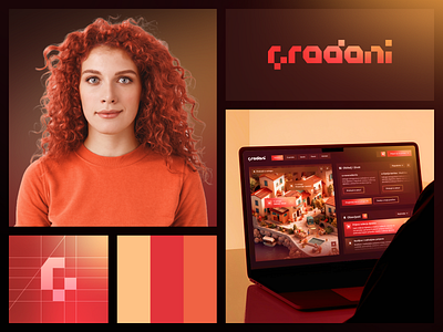 Redesign - e-Građani Portal brand branding design egradani egrađani gold hero logo minimal modern orange palette platform portal red redesign saas ui ux web