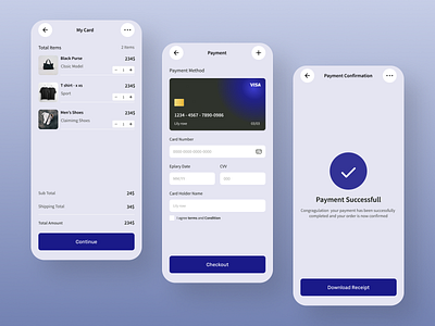 Checkout Page - Daily Ui #2 card checkout figma graphic design mobile ui ui ux