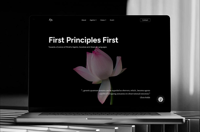 FP1 website design branding micro animation ui ux web design