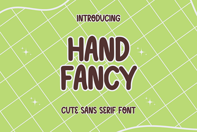 HAND FANCY FONT fun fonts