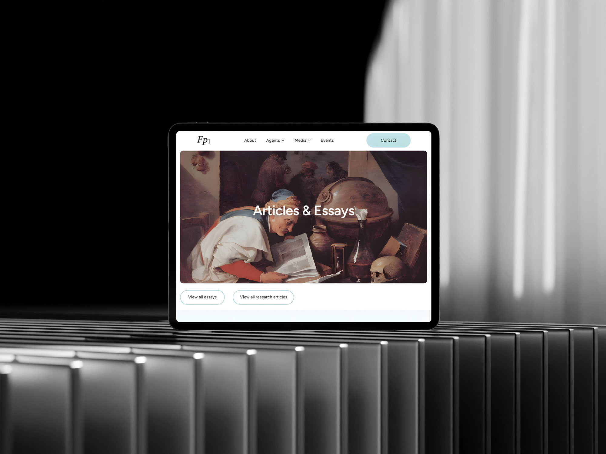 Example of Landing Page Design & Development