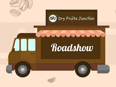 Dry Fruits Junction branding graphic design logo