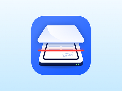 app icon - scanner logo ui