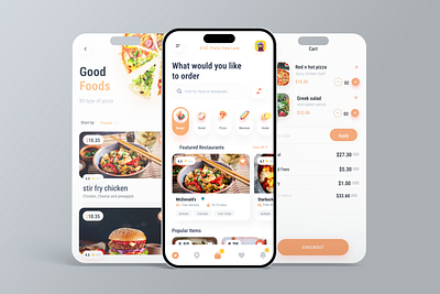 GrubGo – The Smarter Way to Satisfy Your Cravings foodapp foodappui mobileui mordenui morderndesign shoppingapp ui uiux ux